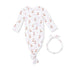 Angel Dear Mini Cowgirl Boots Knotted Gown and Knot Headband