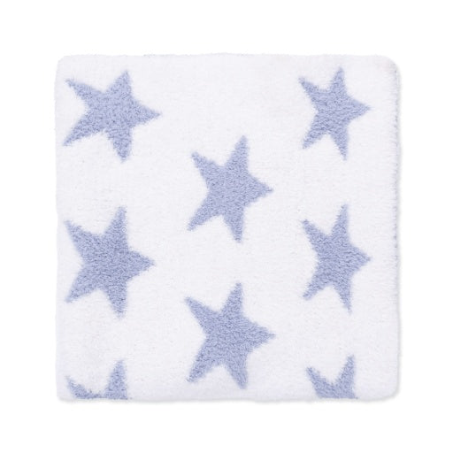 Angel Dear Chenille Dusty Blue Star Blanket