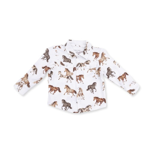 Angel Dear Wild Horses The Hank Shirt