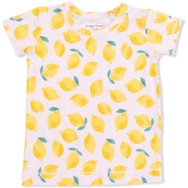 Angel Dear Sunny Lemons - Loungewear Short Set | Pink