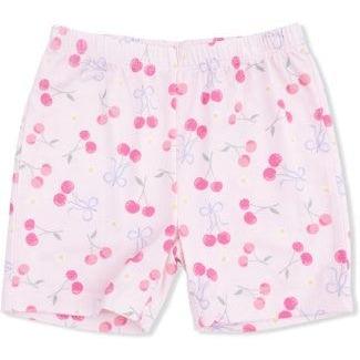 Angel Dear Sweet Bow Cherries - Loungewear Short Set | Pink