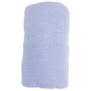 Angel Dear Solid Muslin Blue Blizzard - Swaddle Blanket | Blue