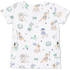 Angel Dear Country Club Dogs Neutral - Short Sleeve Loungewear Set | Ivory, Green
