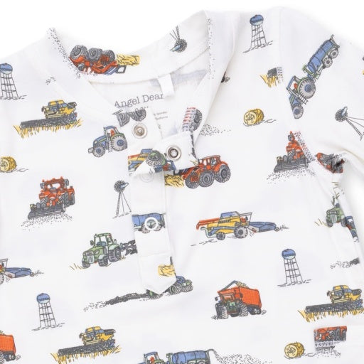 Angel Dear Farm Machines Uni Romper