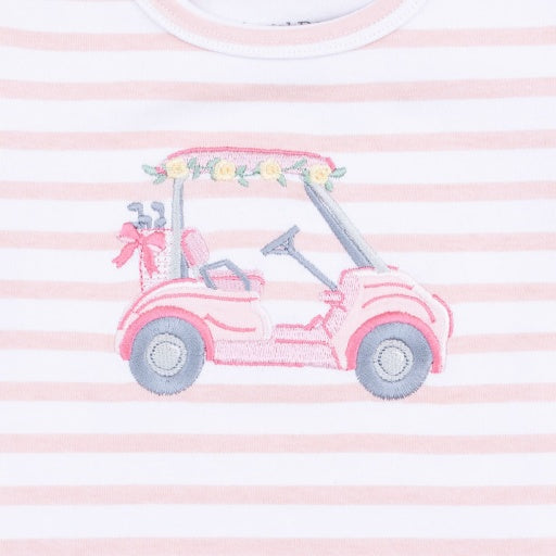 Angel Dear Golf Long Sleeve Uni Shirt Pink Golf Cart