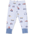 Angel Dear Construction Vehicles - Short Sleeve Loungewear Set | Gray, Blue