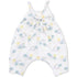 Angel Dear Palm Trees And Rainbows - Tie Back Romper | Cream