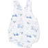 Angel Dear Baby Golf Carts Blue - Retro Sunsuit | Ivory, Blue