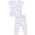 Angel Dear Garden Sea Creatures - Short Sleeve Loungewear Set | White