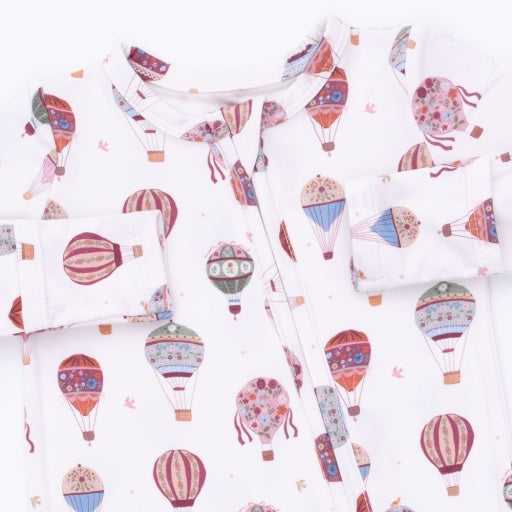 Angel Dear Hot Air Balloon 2 Way Zipper Footie