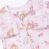 Angel Dear Princess Unicorns and Castle 2 Way Ruffle Back Zipper Footie