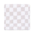 Angel Dear Chenille Natural Checkerboard Blanket