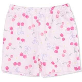 Angel Dear Sweet Bow Cherries - Loungewear Short Set | Pink