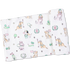 Angel Dear Country Club Dogs Pink - Swaddle Blanket | Ivory, Green