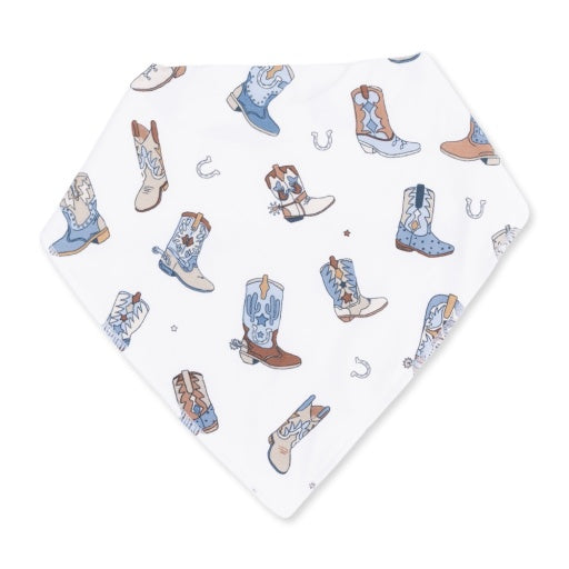 Angel Dear Buckaroo Boots Bandana Bib