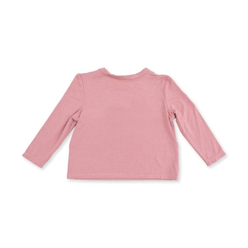 Angel Dear Solid Rose Tan Long Sleeve Shirt