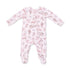 Angel Dear Cowgirl Boots and Bows 2 Way Ruffle Back Zipper Footie