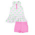 Angel Dear Heart Argyle Polo Tennis Dress with Cartwheel Short