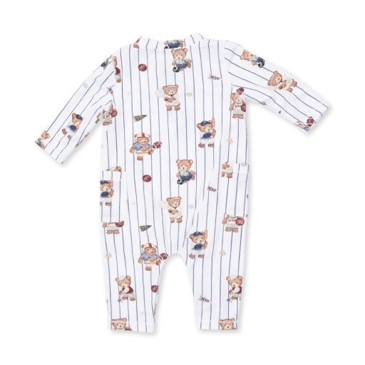 Angel Dear Mixed Sports Bears Uni Romper
