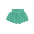 Angel Dear Solid Muslin Ming Green Scallop Short