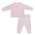 Angel Dear Chenille Blush Button Down Cardigan 4 Piece Set
