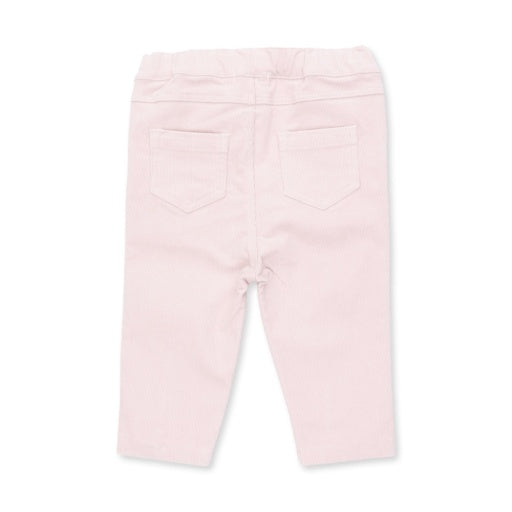 Angel Dear Veiled Pink Corduroy Adjustable Pants and Bow Pocket