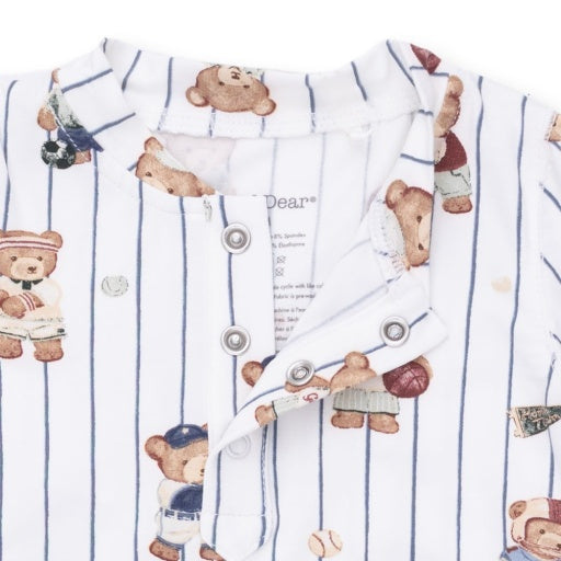 Angel Dear Mixed Sports Bears Uni Romper