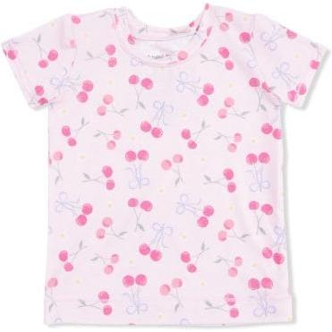 Angel Dear Sweet Bow Cherries - Loungewear Short Set | Pink
