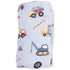 Angel Dear Crayon Construction - Swaddle Blanket | Blue