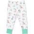 Angel Dear Country Club Dogs Neutral - Short Sleeve Loungewear Set | Ivory, Green