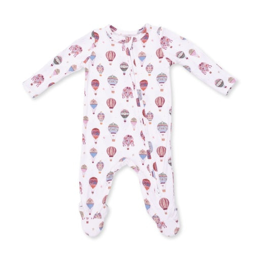 Angel Dear Hot Air Balloon 2 Way Zipper Footie