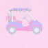 Angel Dear Golf Pink Golf Cart Long Sleeve Ruffle Tee