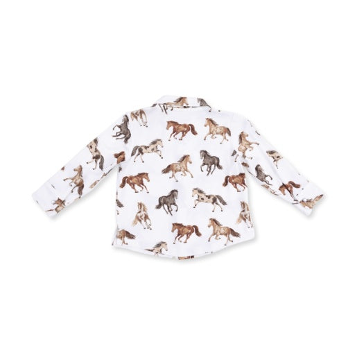 Angel Dear Wild Horses The Hank Shirt