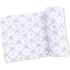 Angel Dear Golf Trellis Pink - Swaddle Blanket | White, Pink
