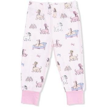 Angel Dear Fancy Hounds with Bows - Short Sleeve Loungewear Set | Pink