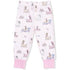 Angel Dear Fancy Hounds with Bows - Short Sleeve Loungewear Set | Pink