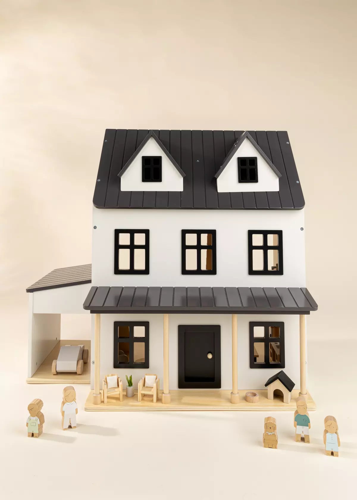 Coco Village Set of 5 Family Wooden Doll House Characters