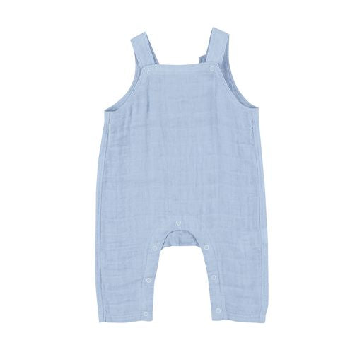 Dusty Blue SOLID MUSLIN Overalls