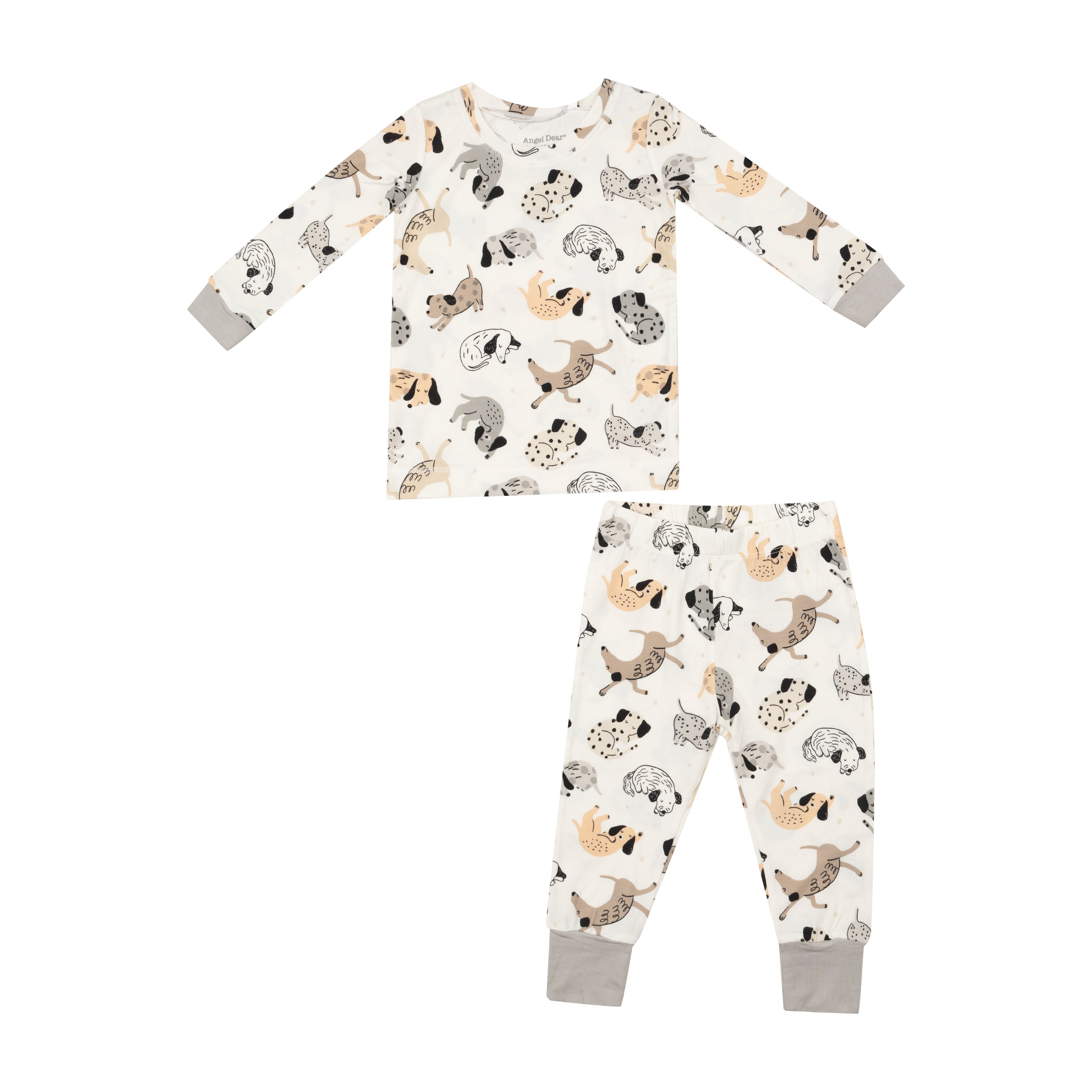 2 Piece Bamboo Lounge Wear Set - Cozy Pups F24