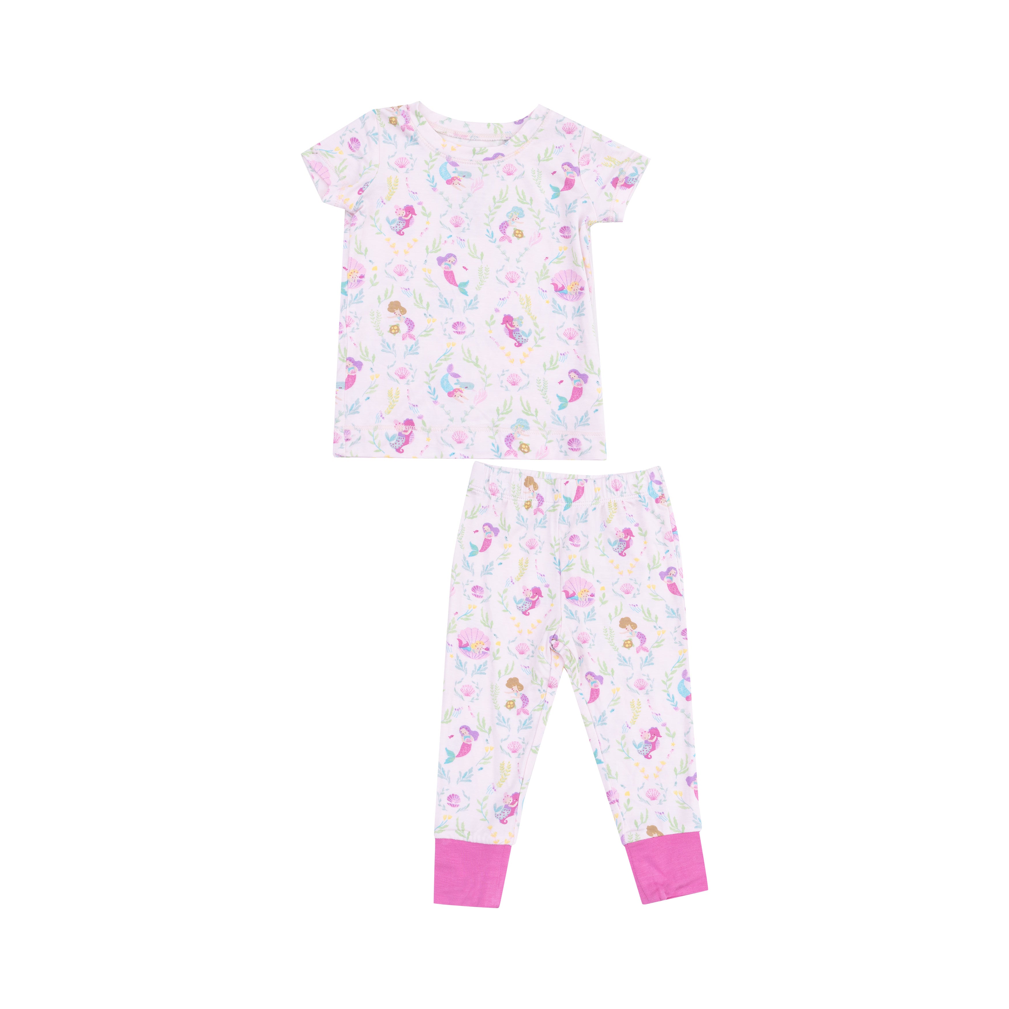 Mermaids S/S Bamboo Lounge Wear Set S25