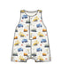 Cool Construction Sleeveless Shortie Romper S25