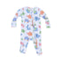 Cute Ocean Creatures 2 Way Zipper Footie S25
