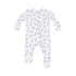 Vintage Elephant ABC 2 Way Zipper Footie S25