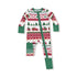 Red Truck Fair Isle 2 Way Zipper Romper W25