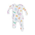 Cutie Pastel Sea Creatures 2 Way Zipper Footie S25