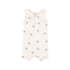 Palm Trees Sleeveless Shortie Romper S25