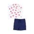 Crabby Cuties Polo Shirt And French Terry Short S25