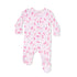 Sweet Bow Cherries - 2 Way Ruffle Back Zipper Footie S26