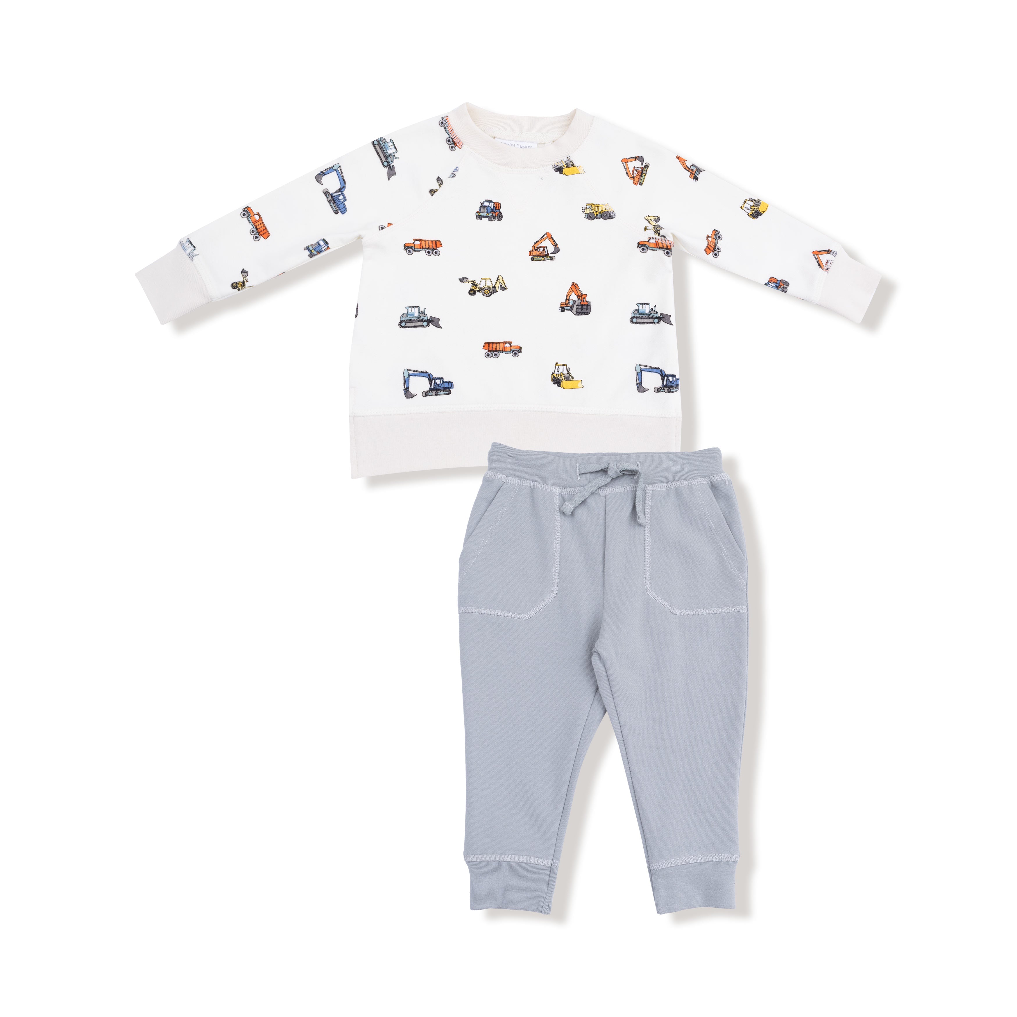Construction Vehicles - Sweatshirt And Jogger W25