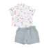 Club Mediterranean- Polo Muslin with Casual Short S26